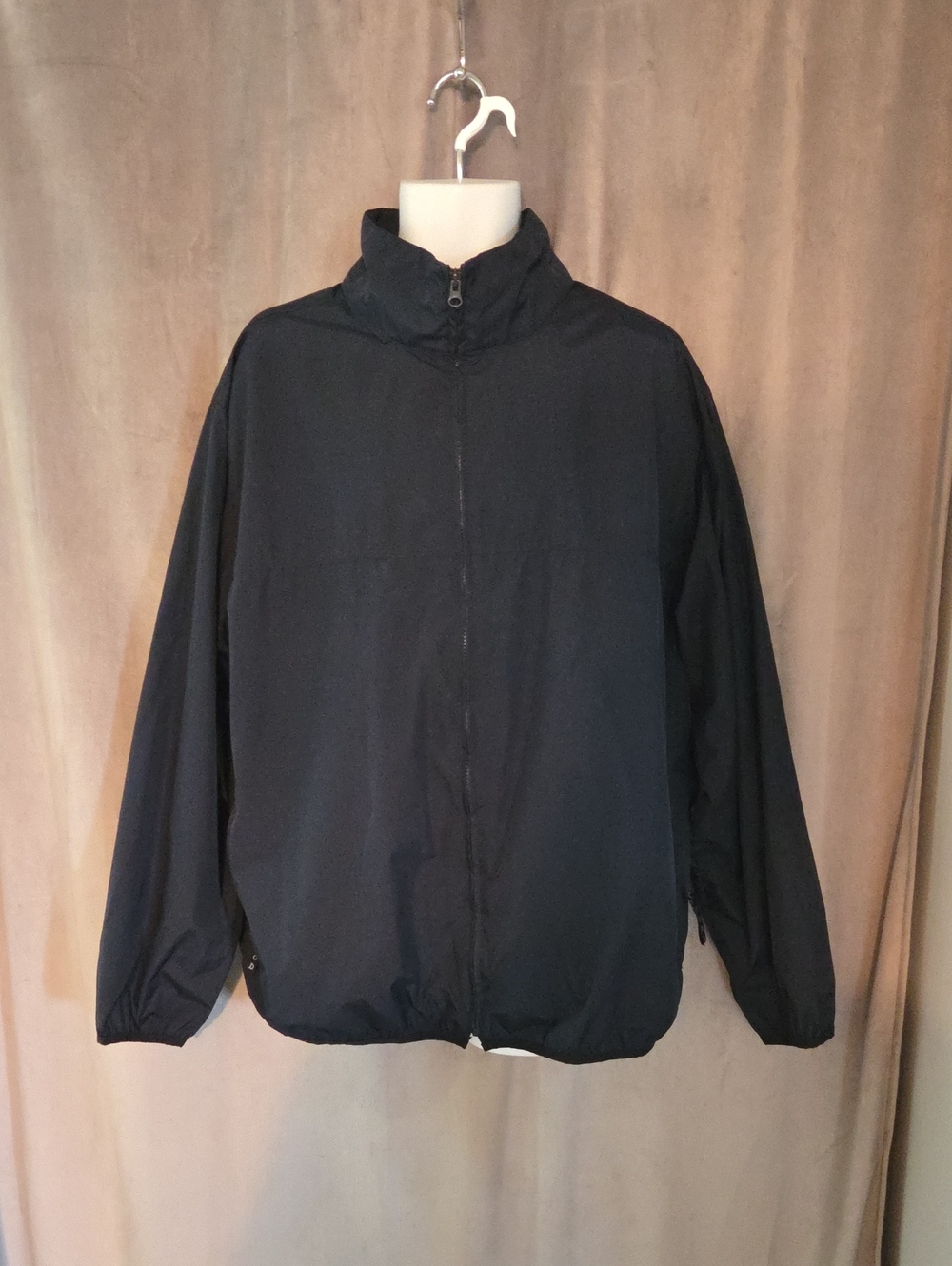 Izod Men's XL Blue Full-Zip Windbreaker Jacket